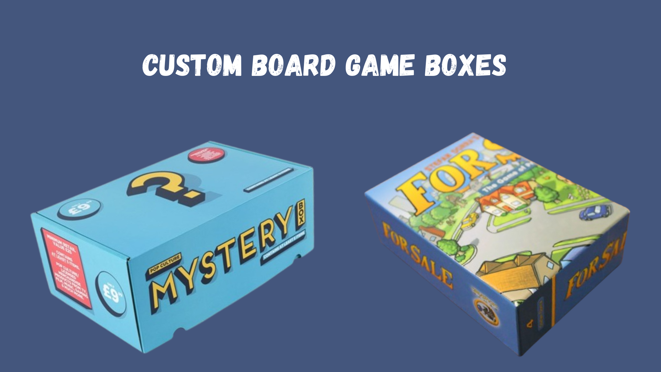 Custom Board Game Boxes Elevating Your Gaming Experience